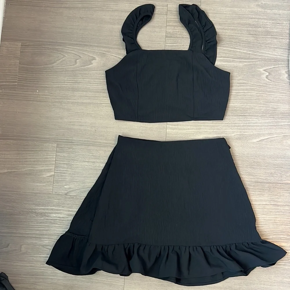 Black 2 piece set NEW - Picture 6 of 6
